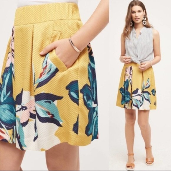 Maeve Dresses & Skirts - Maeve Tropicale skirt 12 Anthropologie